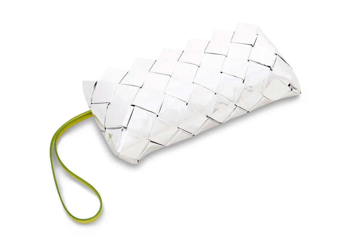 Recycled Silver Wrappers Clutch Bag