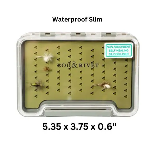 Rod & Rivet Medium Silicon Slim Fly Box