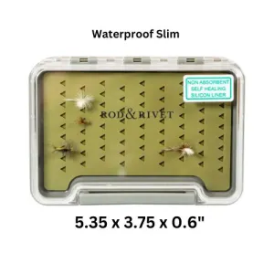 Rod & Rivet Medium Silicon Slim Fly Box
