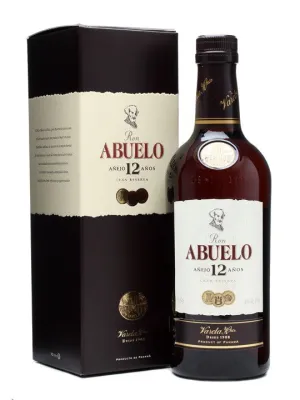 Ron Abuelo 12 Year Old Anejo Rum 750 ml