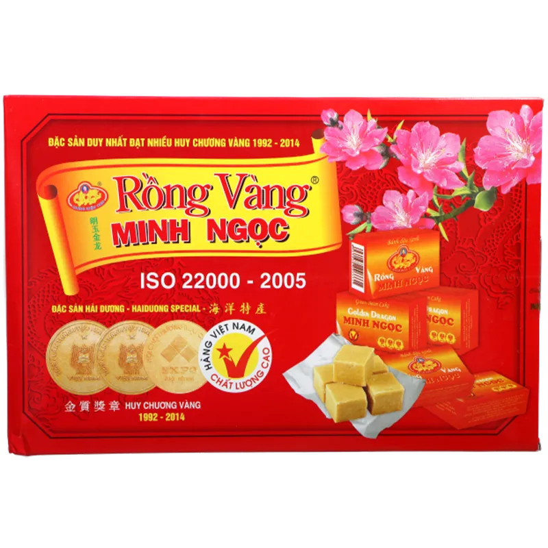 RONG VANG MUNG BEAN CAKE, BANH DAU XANH 310G