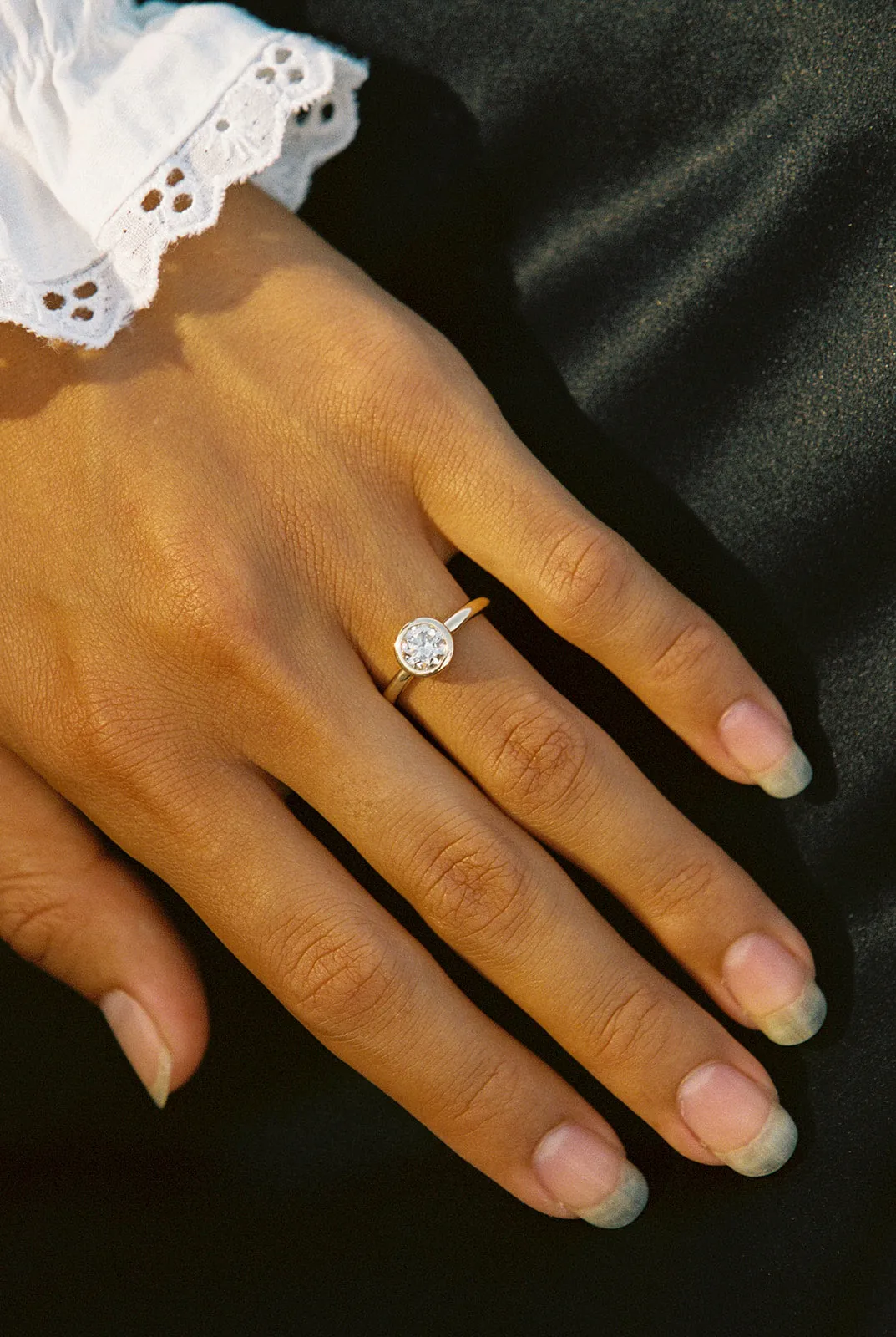 Round Diamond Solitaire Ring, 1.07ct - Ring Size 6.5