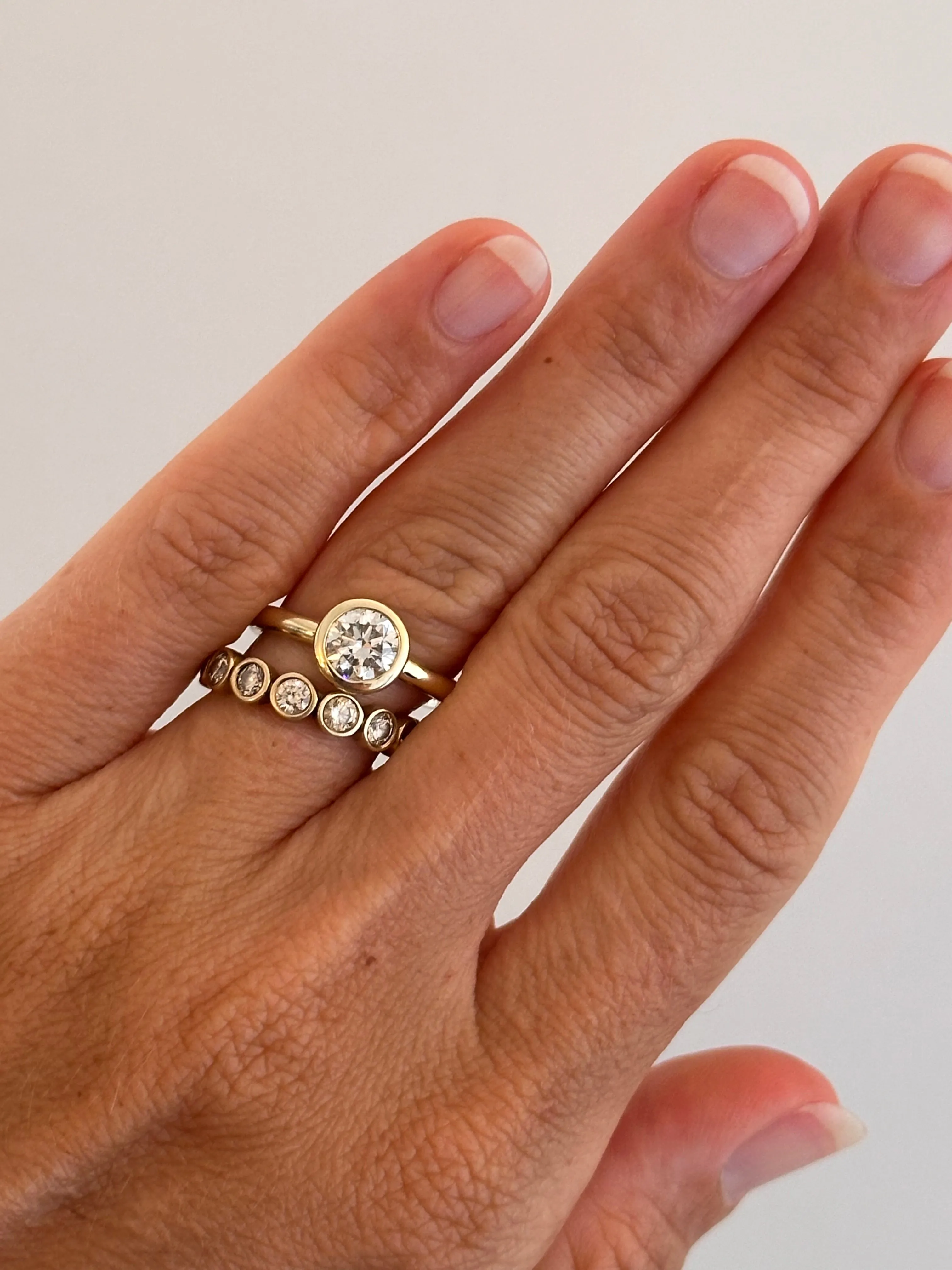 Round Diamond Solitaire Ring, 1.07ct - Ring Size 6.5