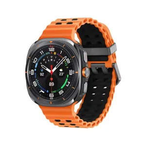 Rugged 2 Tone Sports Watch Band For Samsung Watch 7 Ultra
