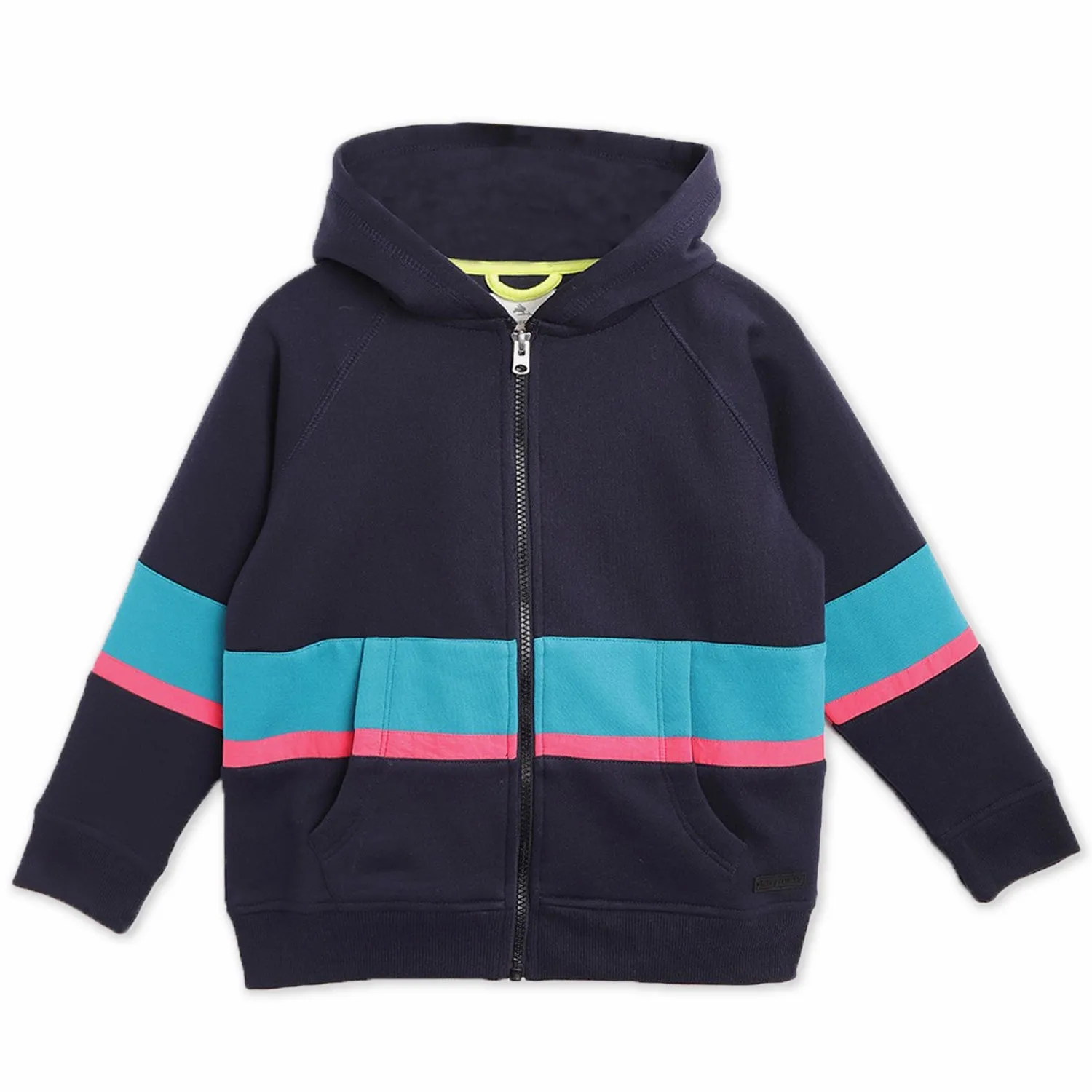 Rugged Colorblock Hoodie Sweatshirt
