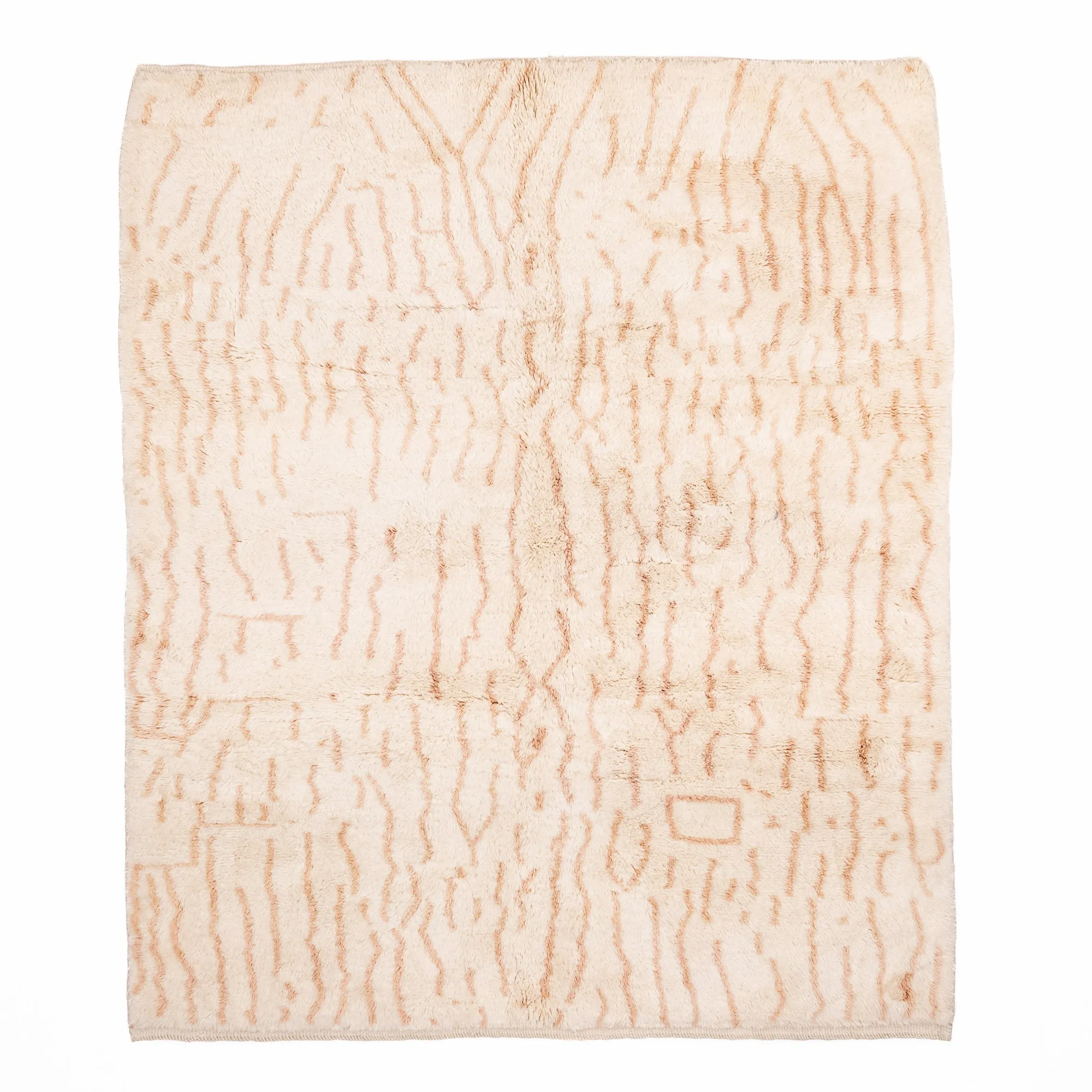 Sandscribe Elegance - luxury beni mrirt rug