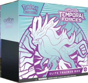 Scarlet & Violet Temporal Forces Elite Trainer Box Walking Wake