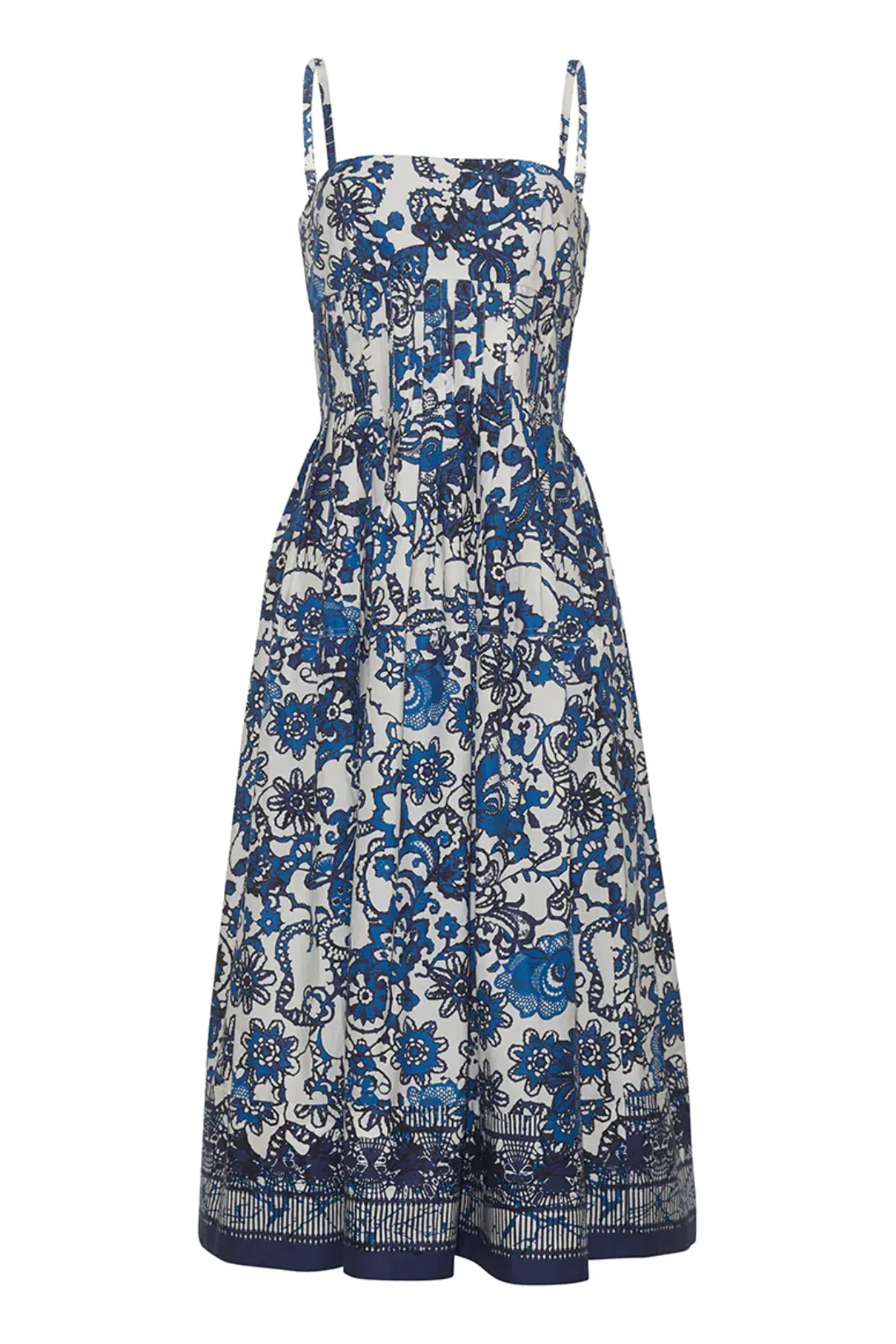 Sea Island Midi Dress | Dentelle Blue