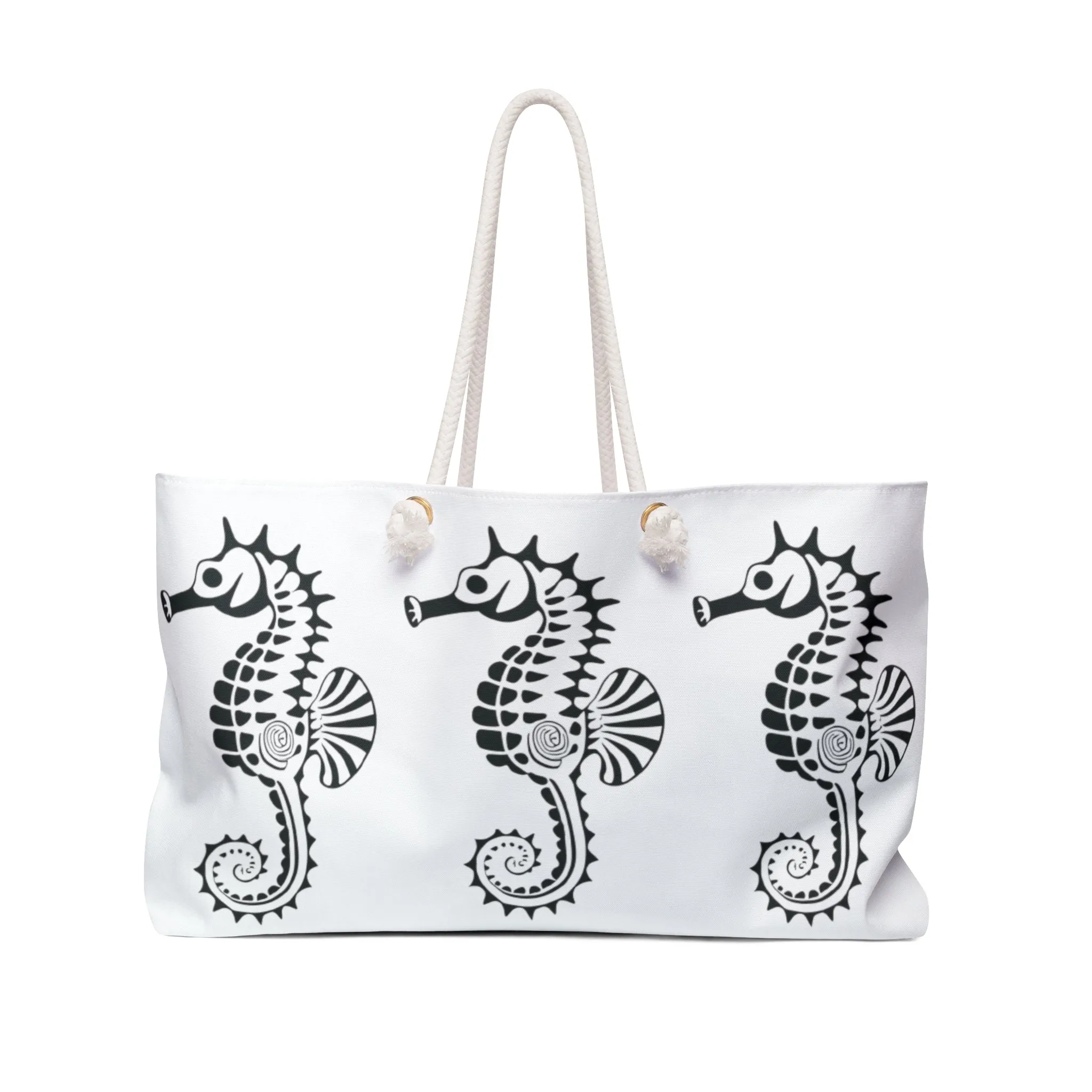 Seahorse Tide Beach bag- Weekend Tote