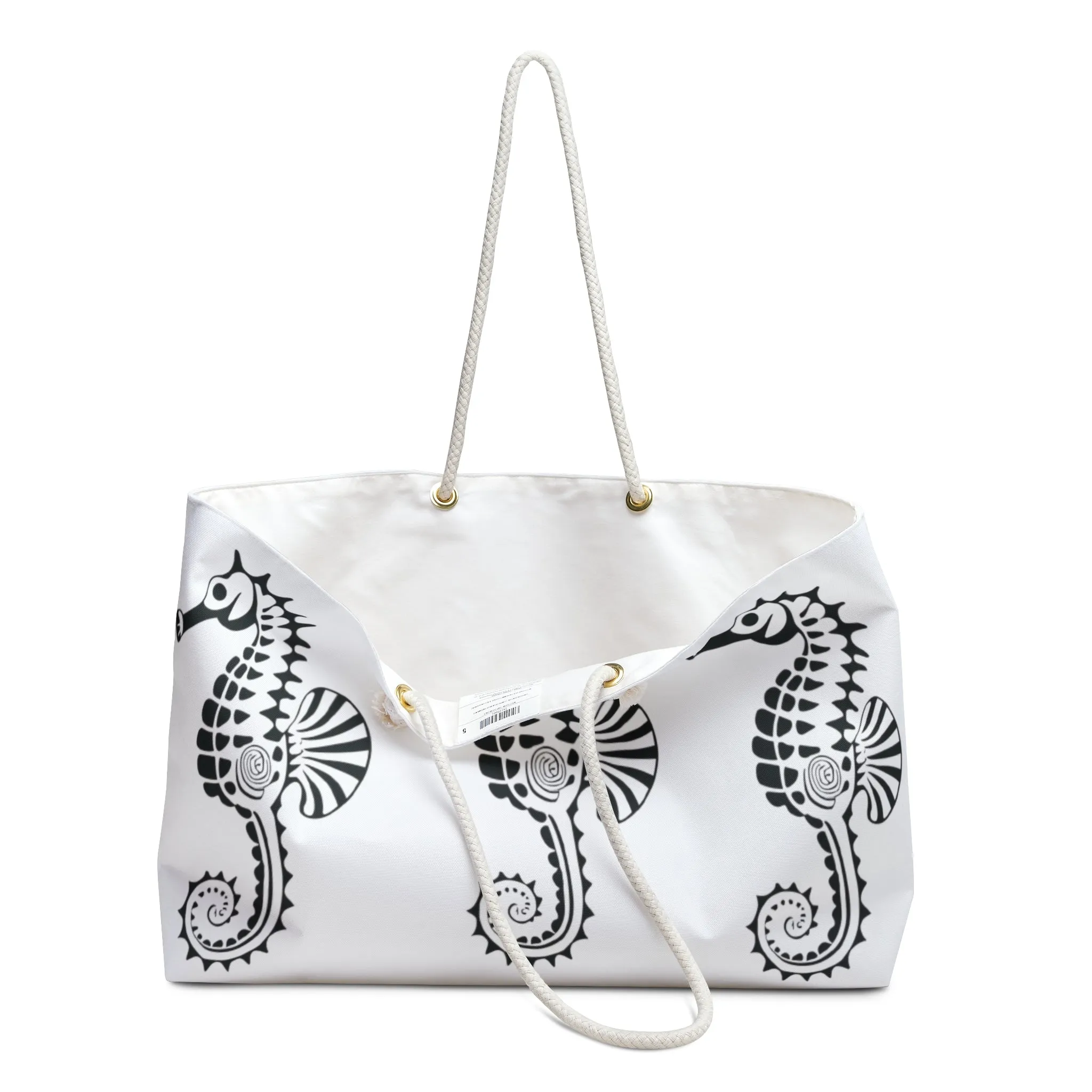 Seahorse Tide Beach bag- Weekend Tote