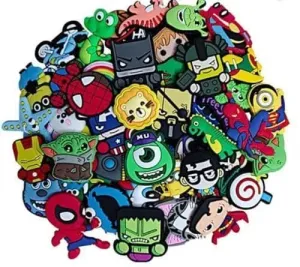 Shoe Charm - 50 Shoe Charms, random selection.