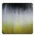 Short Bob Wig with Bangs - Grey/yellow