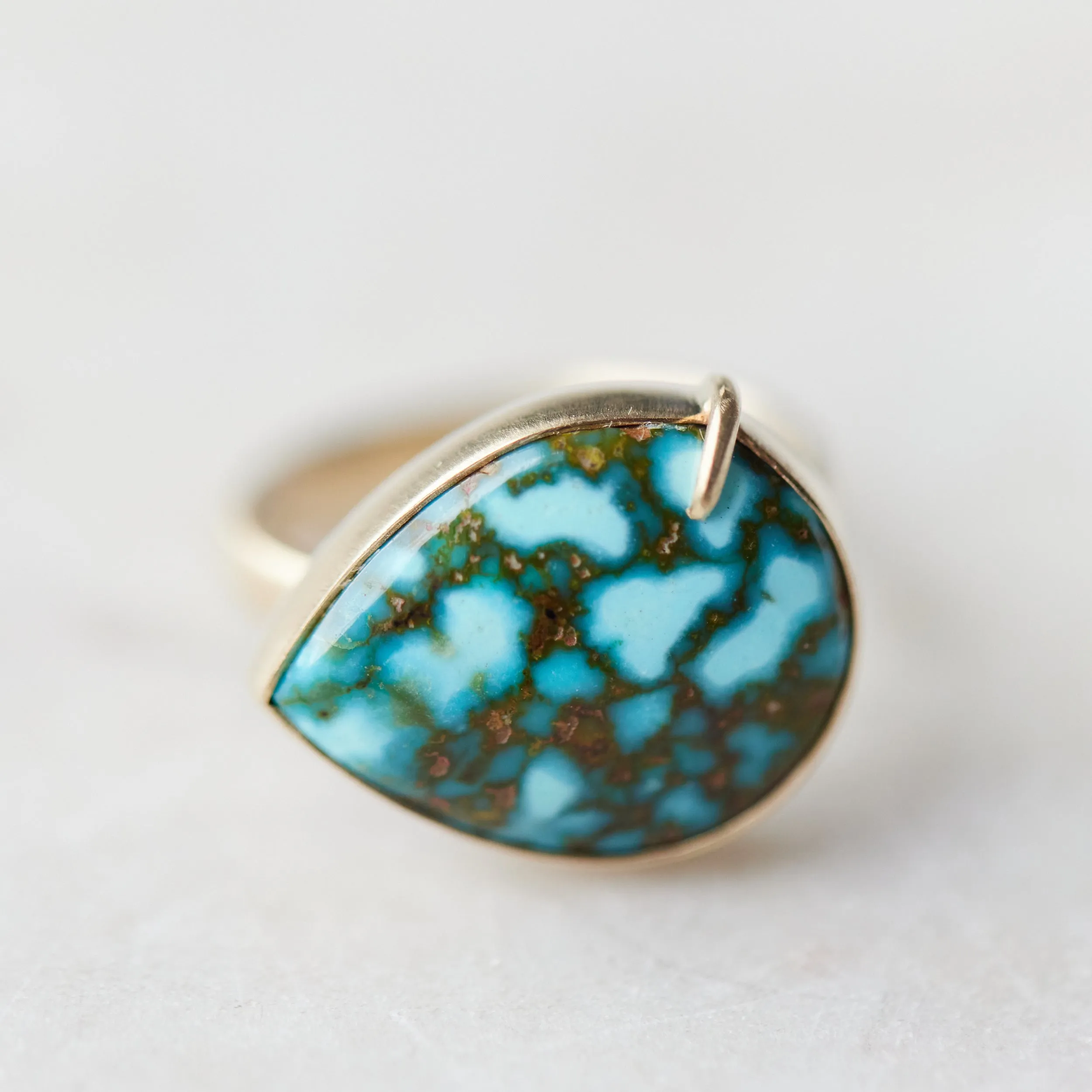 Siargao Sea Kingman Turquoise Vanity Ring