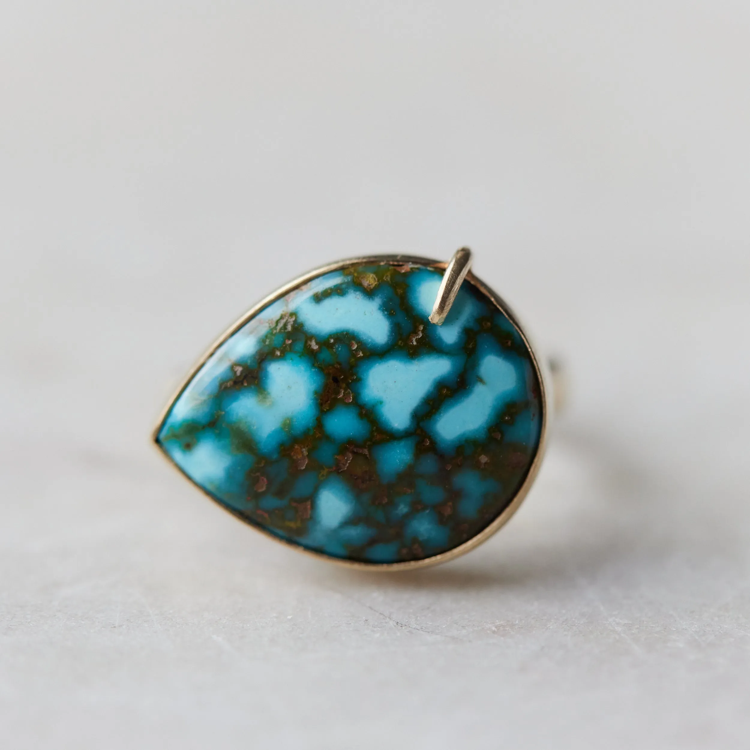Siargao Sea Kingman Turquoise Vanity Ring