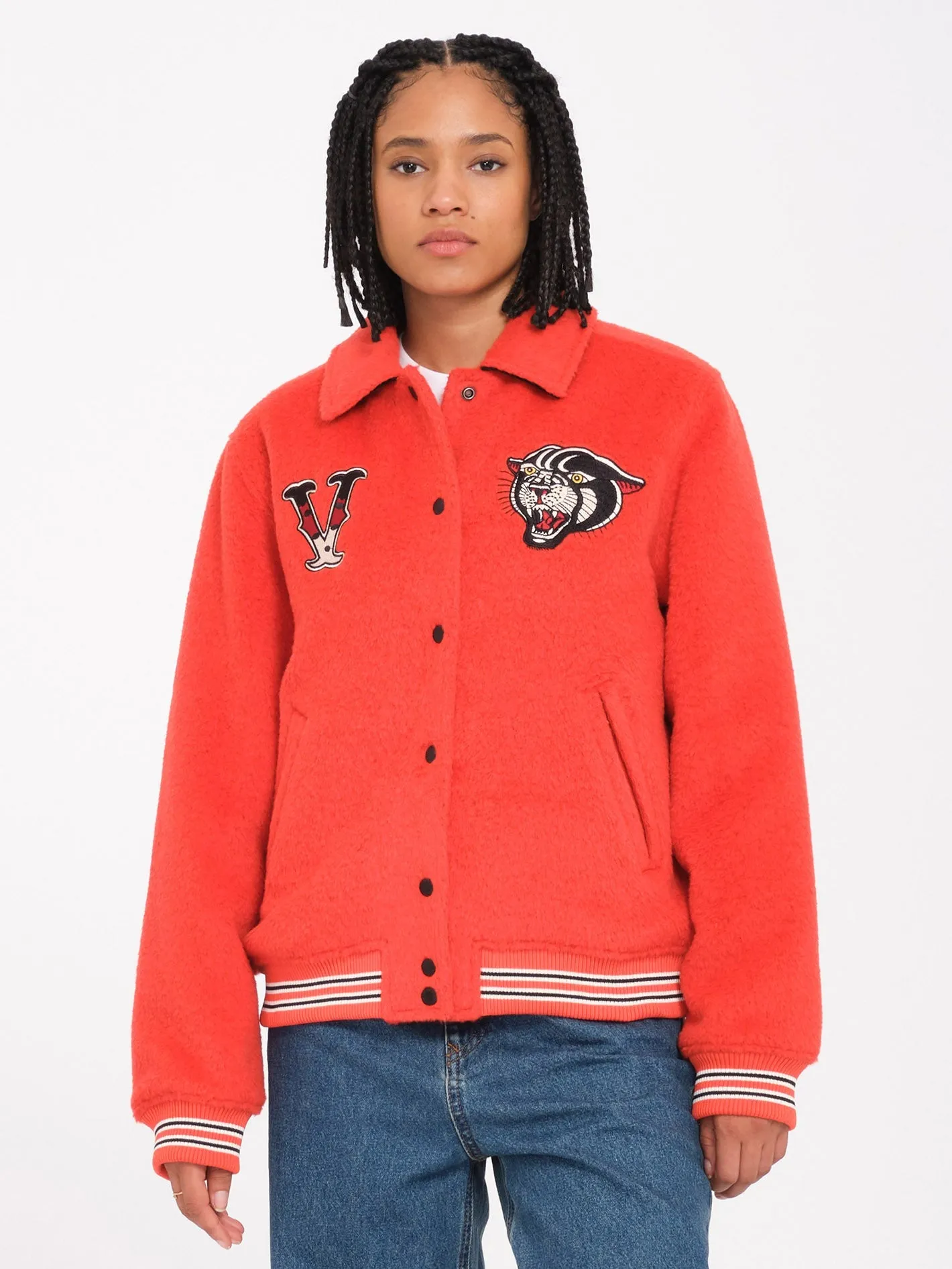 Sickstone Jacke - Bright Red