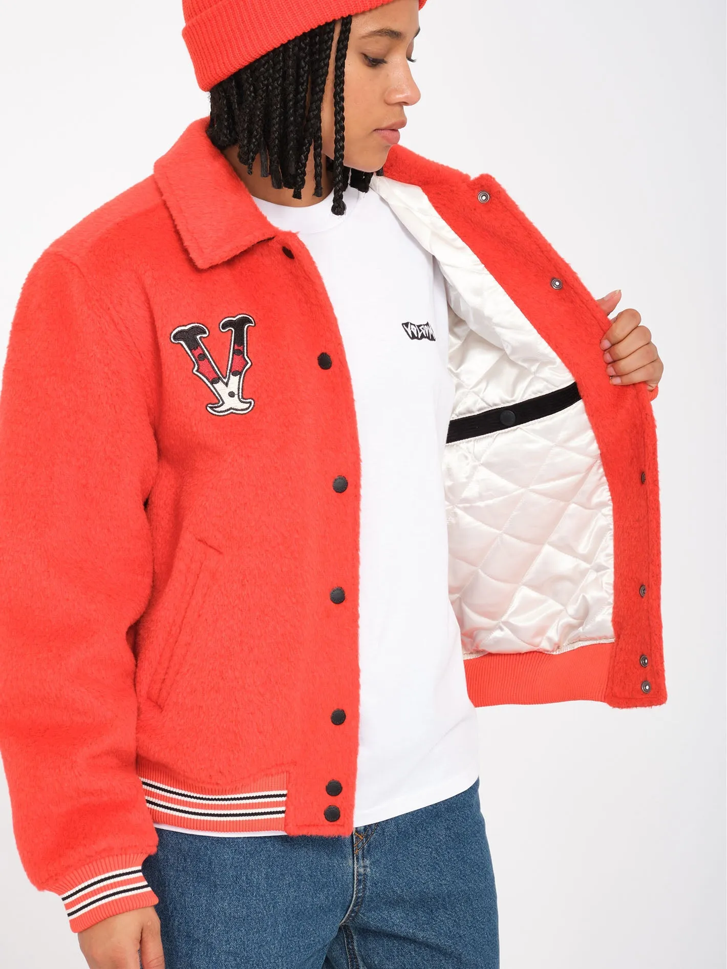 Sickstone Jacke - Bright Red