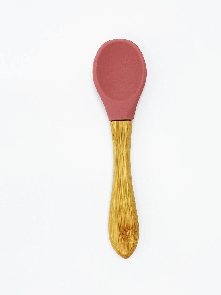 Silicone and Beechwood Spoon