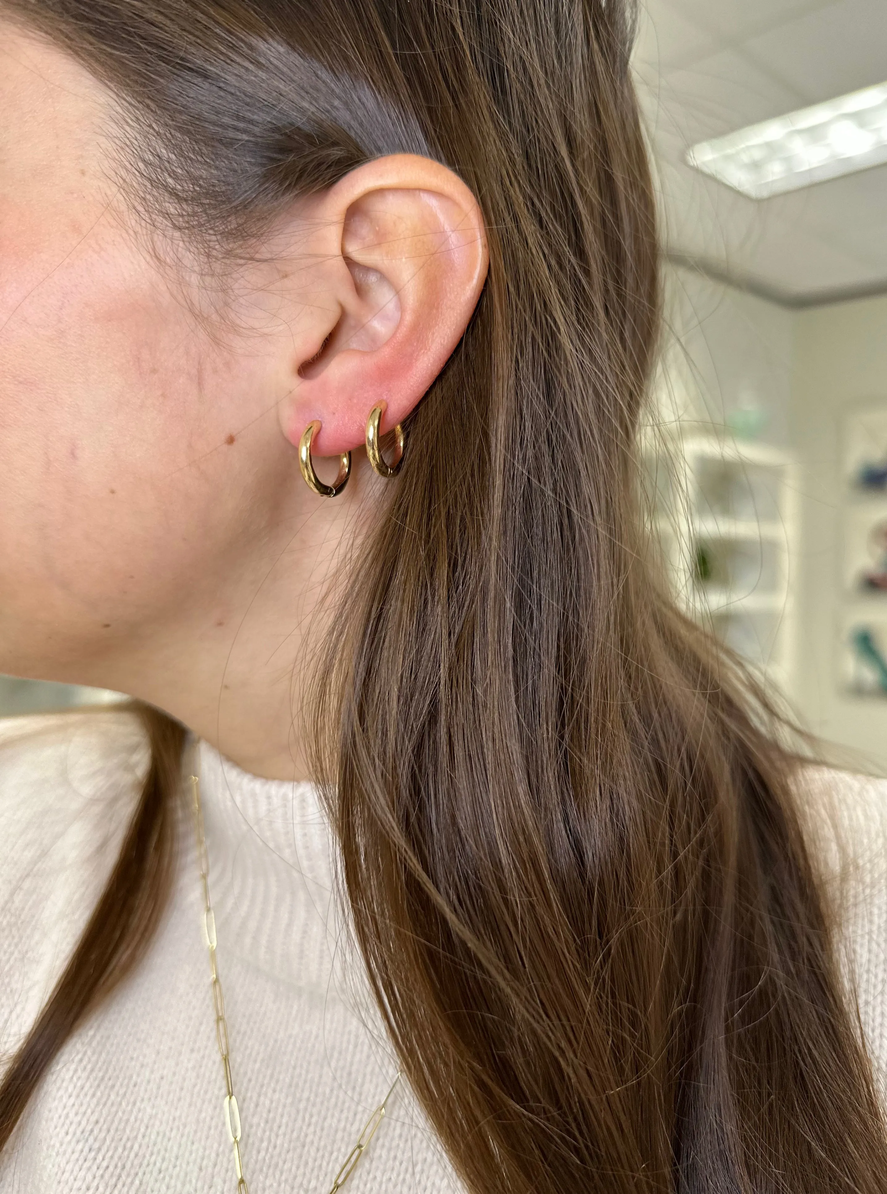 Small Gold Hoops