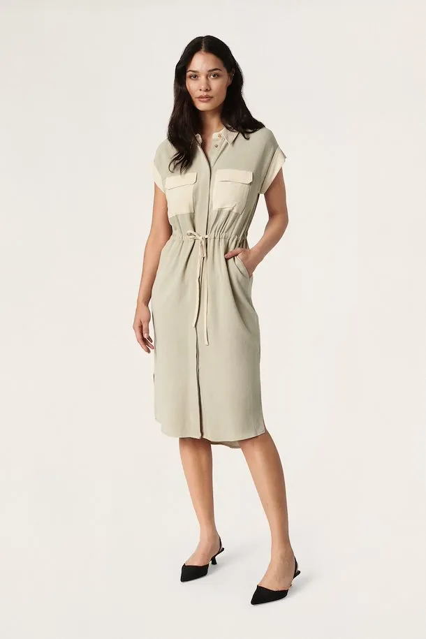 Soaked In Luxury Maybella Shirt Dress