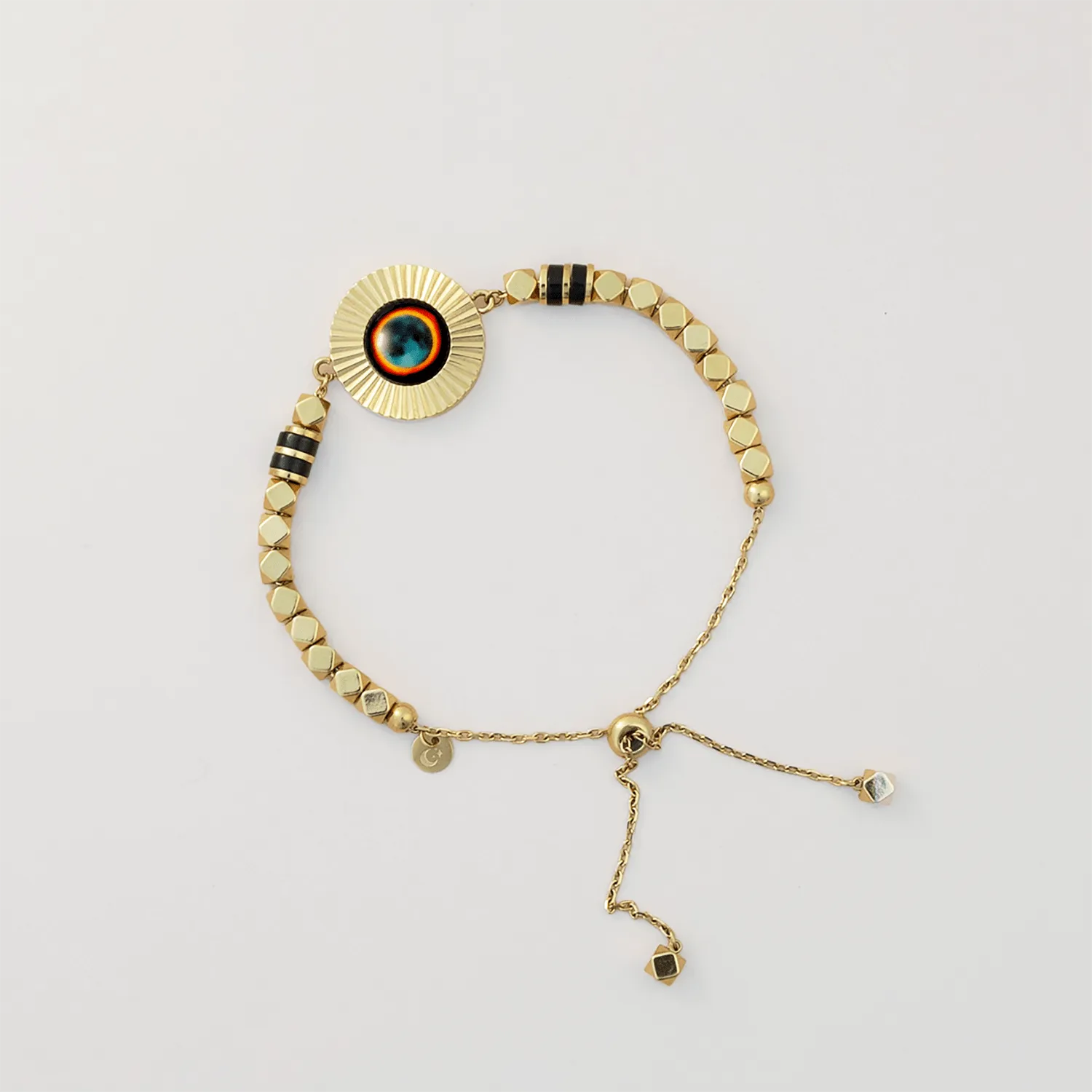 Solar Eclipse Sunlit Cosmos Bracelet