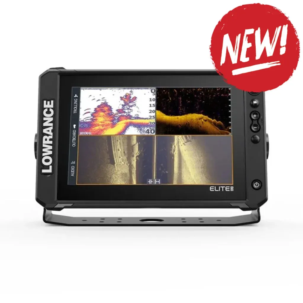 Sonar Lowrance Elite FS 10 Active Imaging cu sonda 3in1
