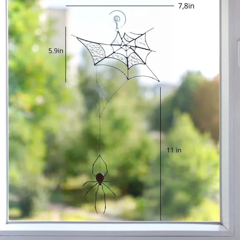 Spider Web Suncatcher
