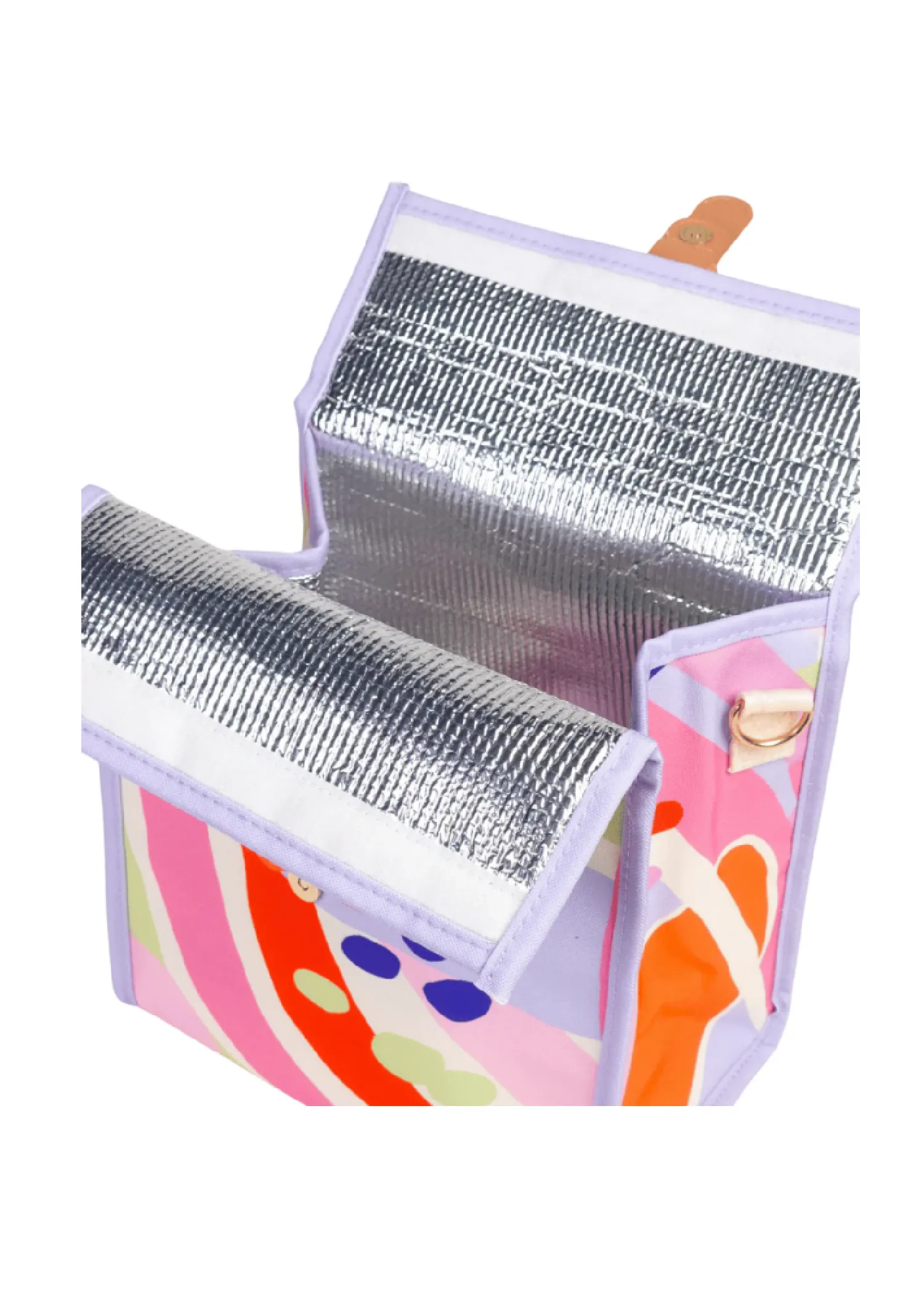 SPRINKLE FIESTA LUNCH SATCHEL W/ SHOULDER STRAP