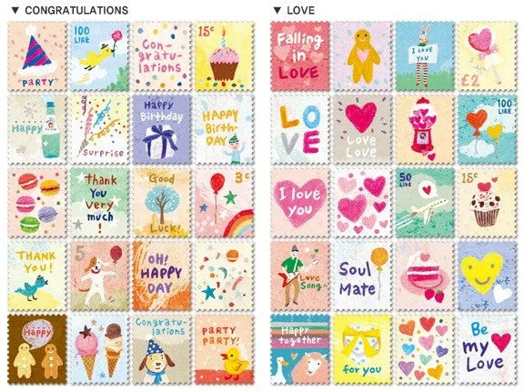 Stamp Sticker - Aoz-Studio's