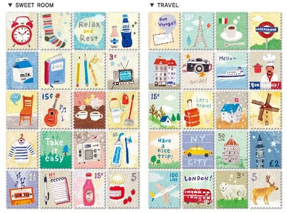 Stamp Sticker - Aoz-Studio's