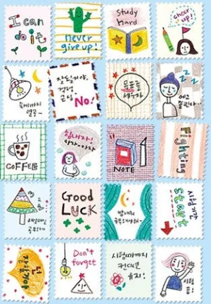 Stamp Sticker - Eunjung_Study