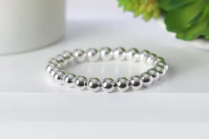 Sterling Silver 8mm