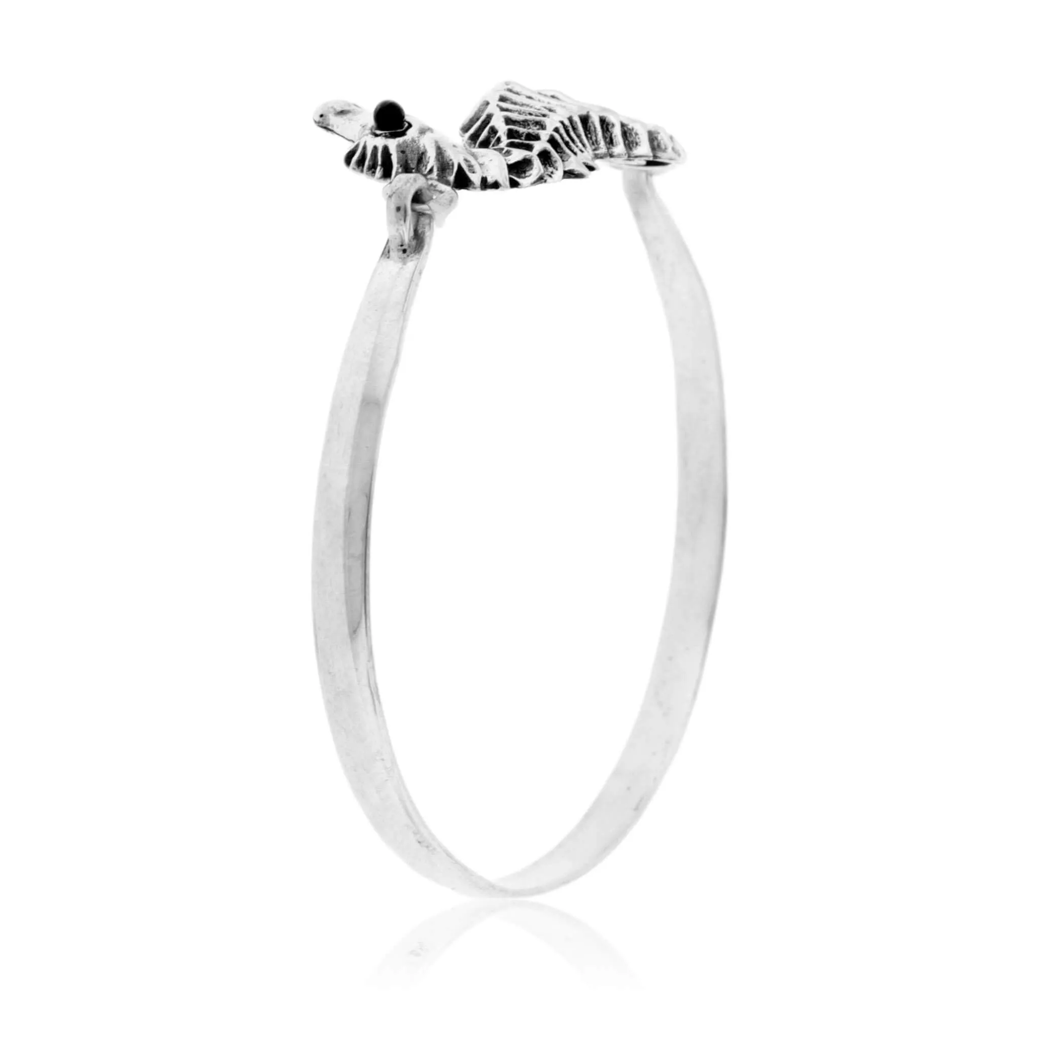 Sterling Silver Seahorse Bracelet