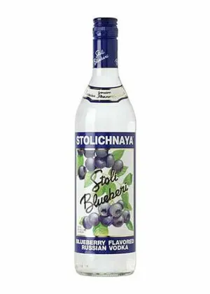 Stolichnaya Blueberi Vodka 750 ml