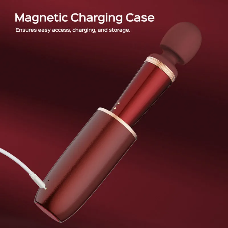 Stormi - Powerful Wand Massager - Red Wine