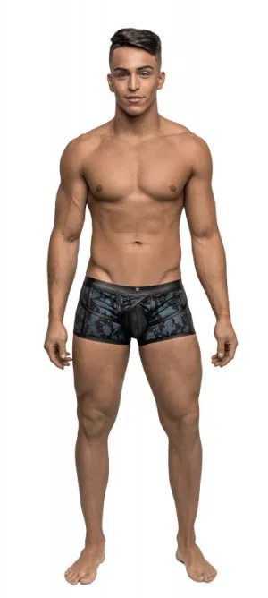 Strapped & Bound - Short - X-Large - Black/ Blue