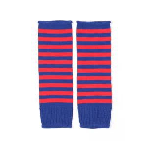 STRIPED WRISTWARMERS