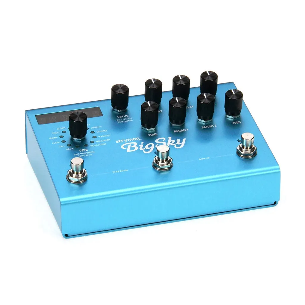 Strymon BigSky Reverb Guitar Effects Pedal