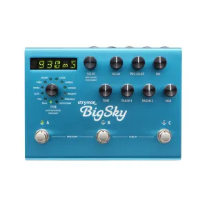 Strymon BigSky Reverb Guitar Effects Pedal