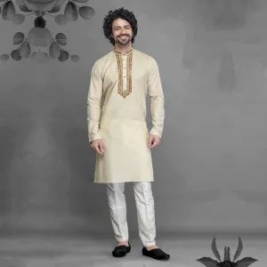 Sunlit Glow Light Yellow Kurta