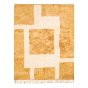 Sunlit Mosaic - luxury beni mrirt rug