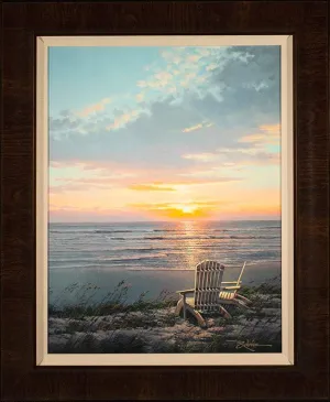 Sunlit Romance by Rodel Gonzalez (framed canvas giclee)