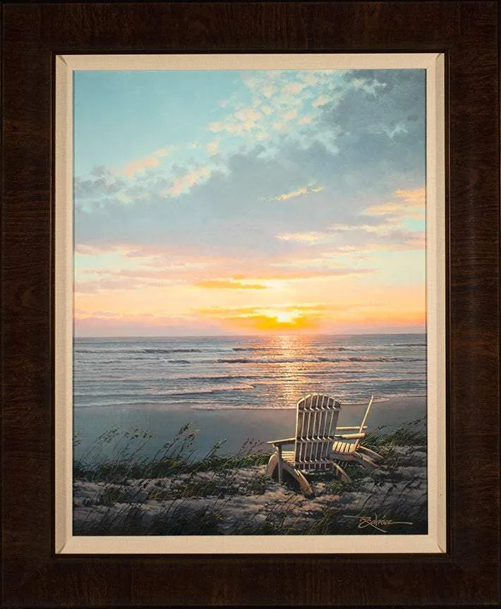 Sunlit Romance by Rodel Gonzalez (framed canvas giclee)