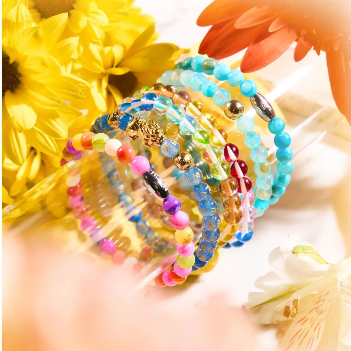 Sunlit Sky x Silver | Abalone Bracelet