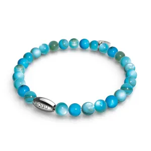 Sunlit Sky x Silver | Abalone Bracelet