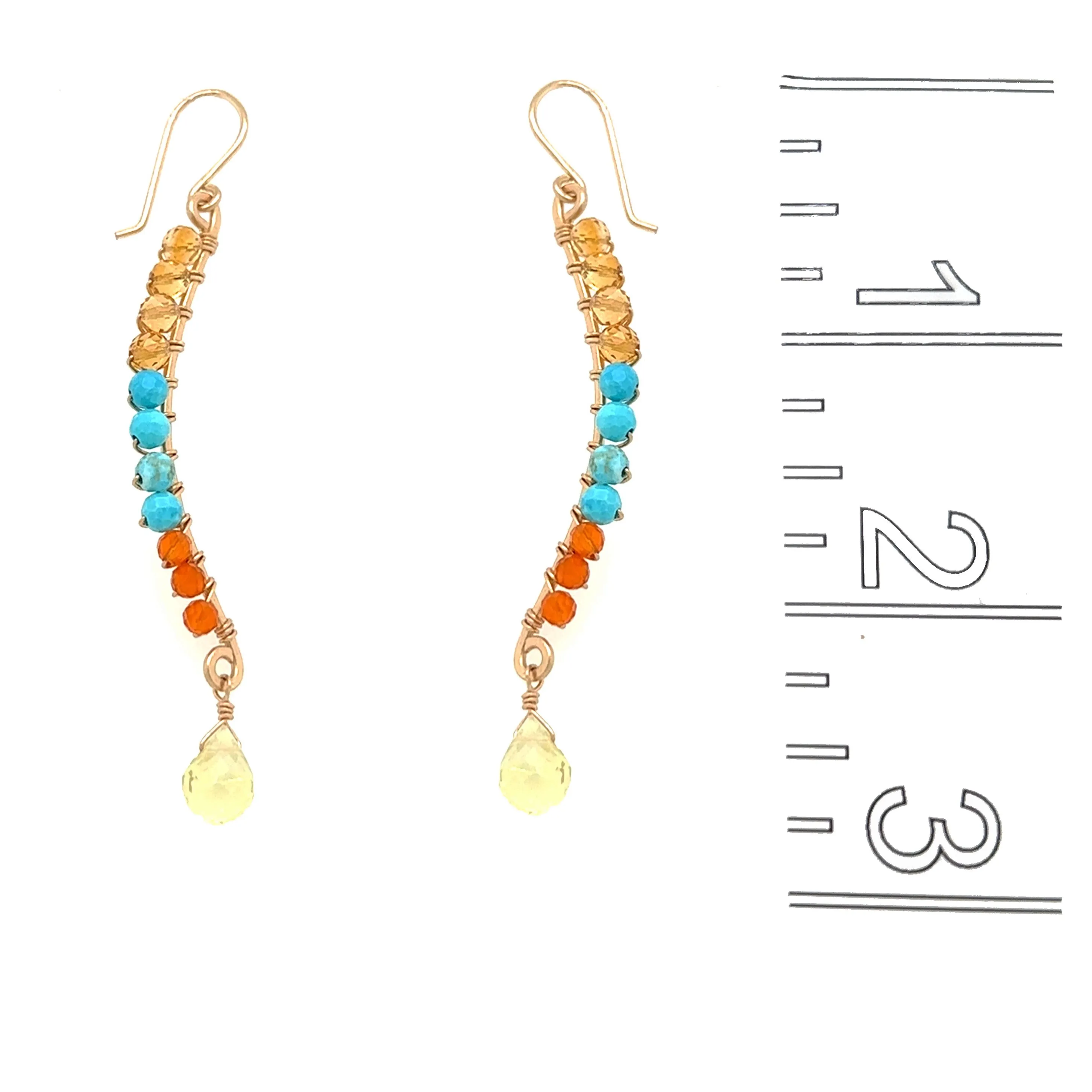 Sunlit Spire Earring