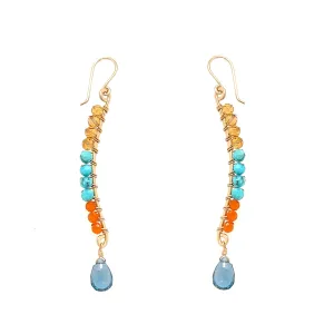 Sunlit Spire Earring