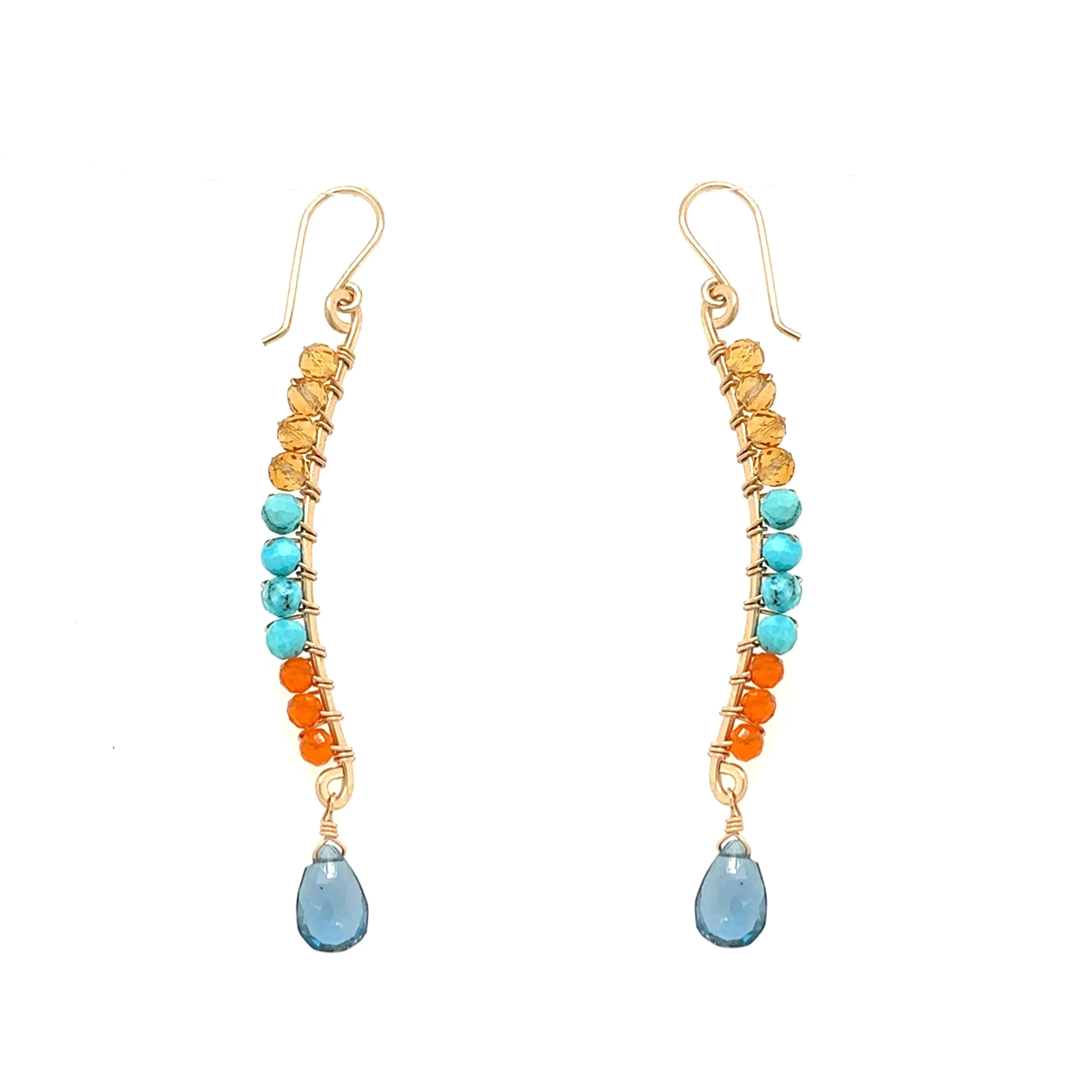 Sunlit Spire Earring