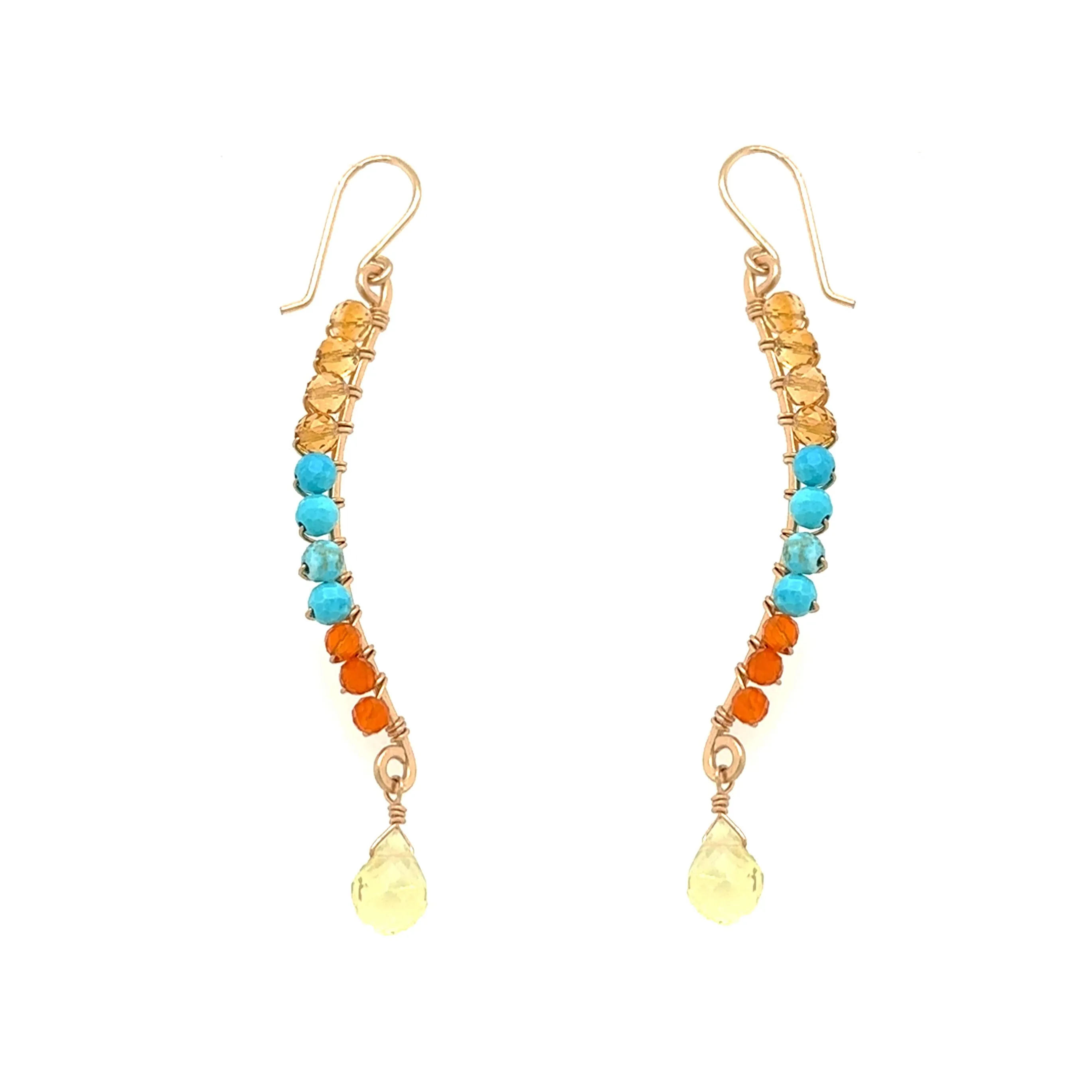 Sunlit Spire Earring