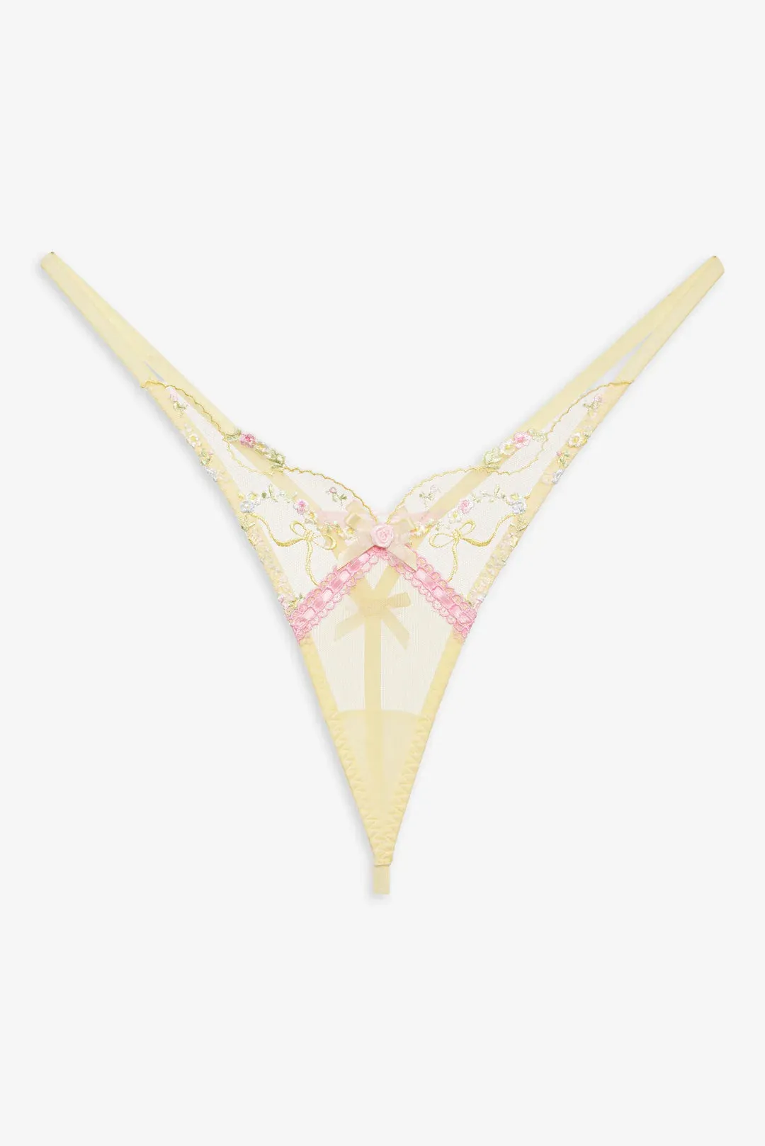 Sunny Bouquet Thong
