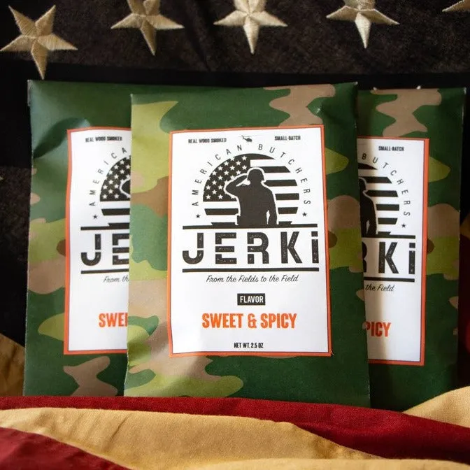 SWEET & SPICY BEEF JERKY (2.5oz)